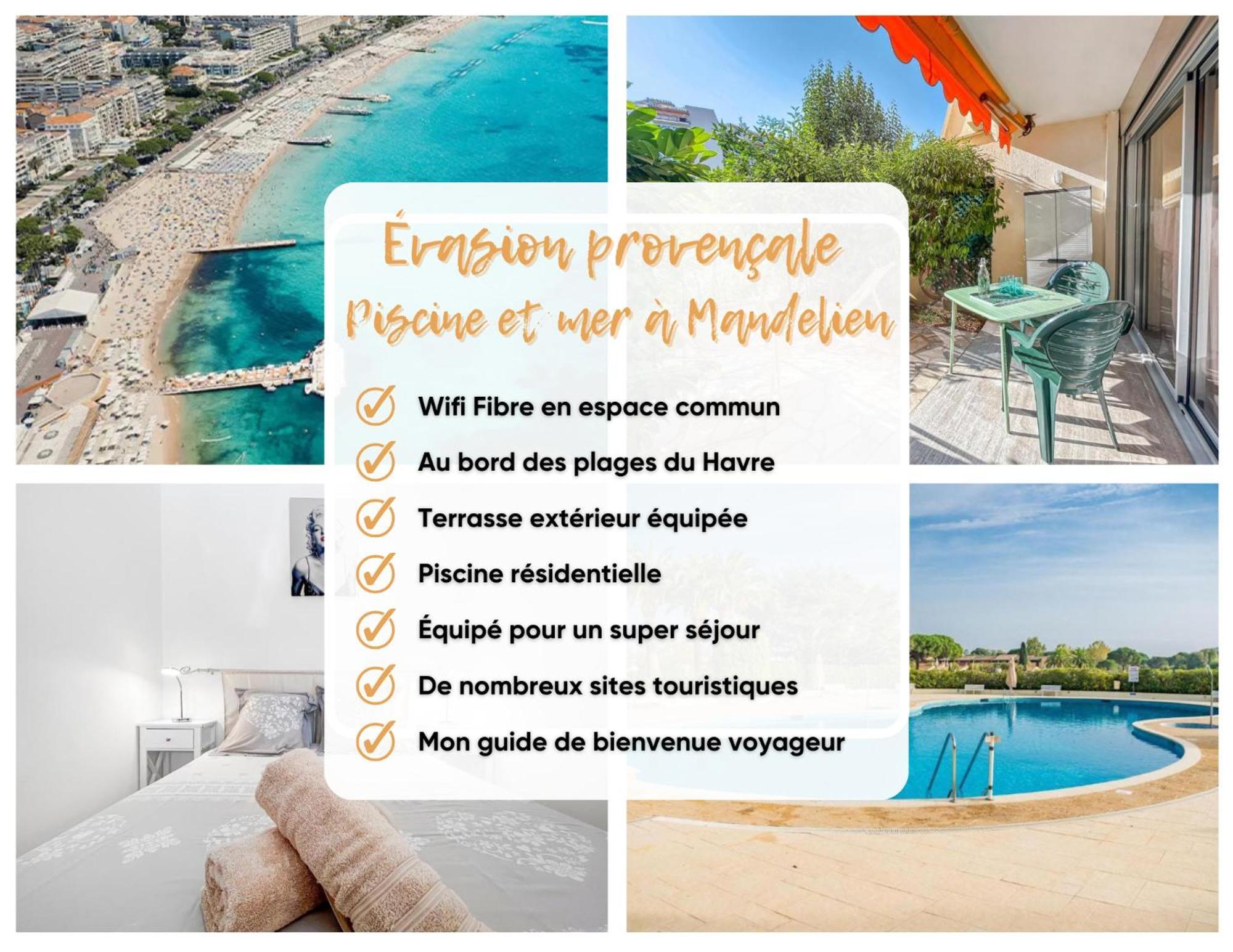 Evasion Provencale - Piscine Et Mer A Mandelieu Exterior foto
